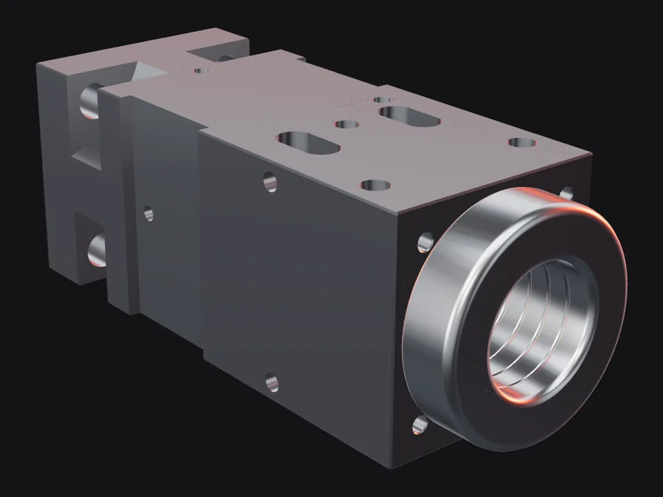 Furukawa HB20G burçlu alt gövde, ön görünüş