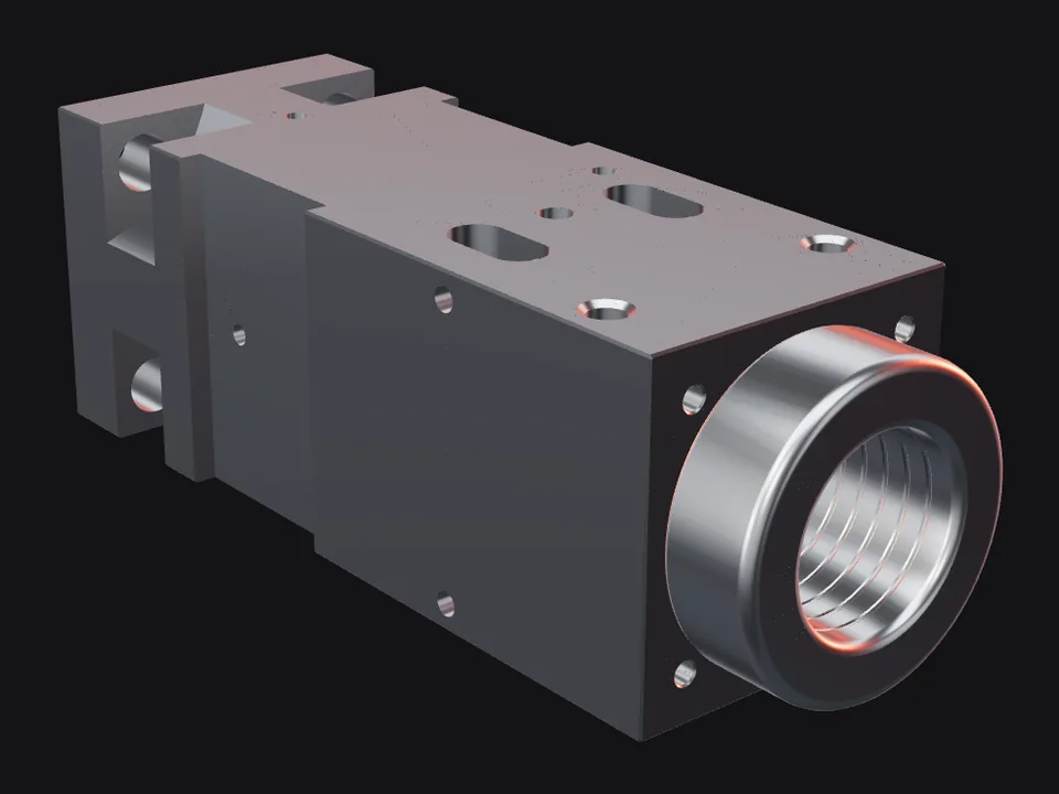 Furukawa HB30G burçlu alt gövde, ön görünüş