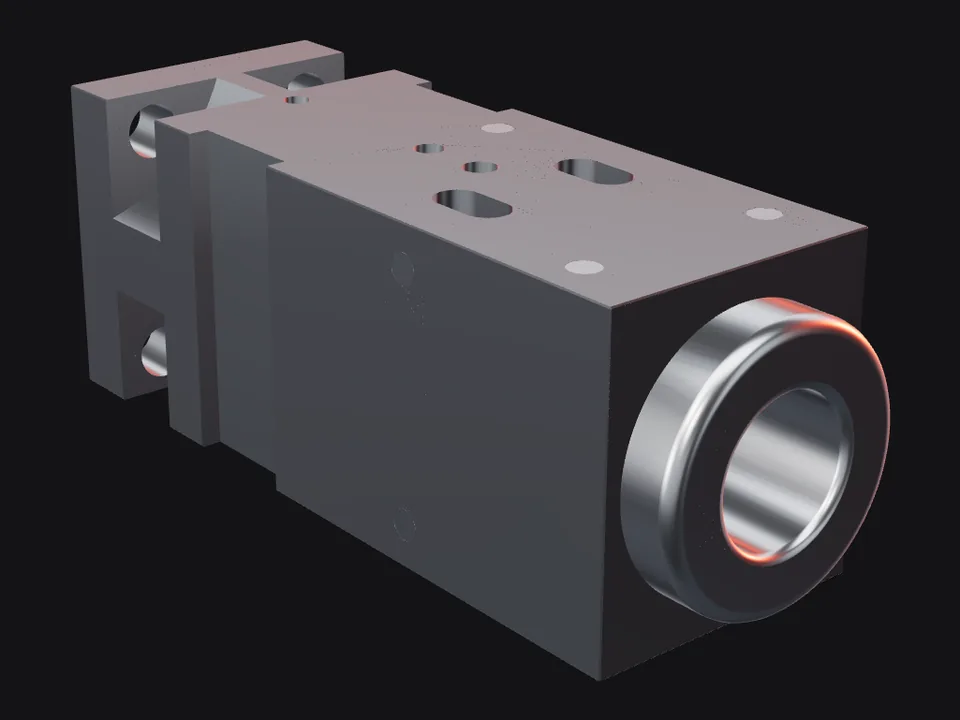 Kwanglim SG-800S front head with bushings and pins, front view