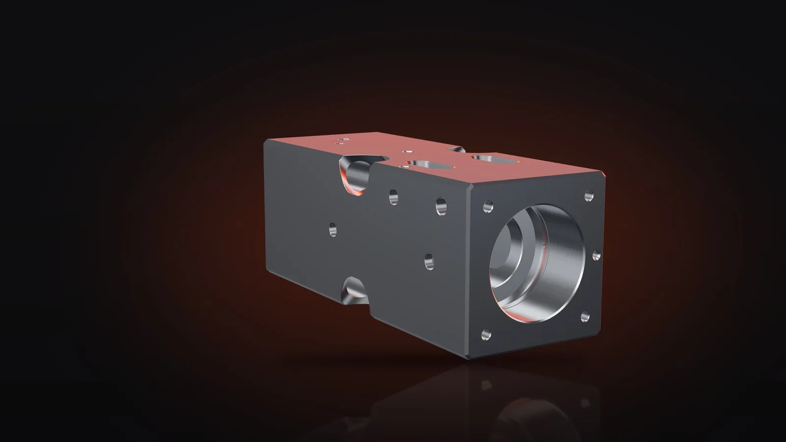 MTB 210 front head, general view