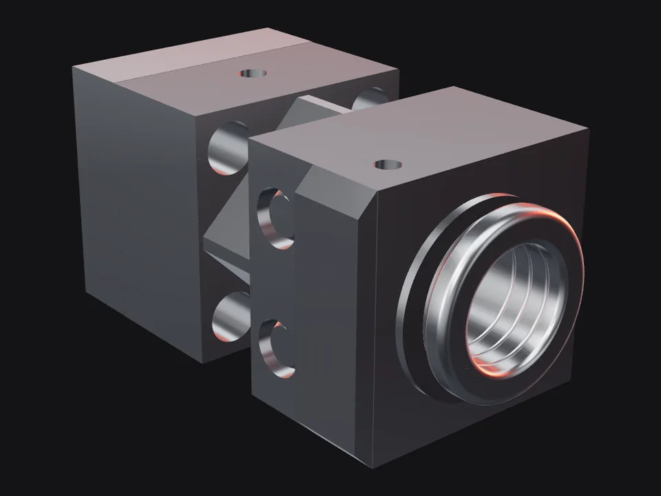 NPK H-8XA burçlu alt gövde, ön görünüş
