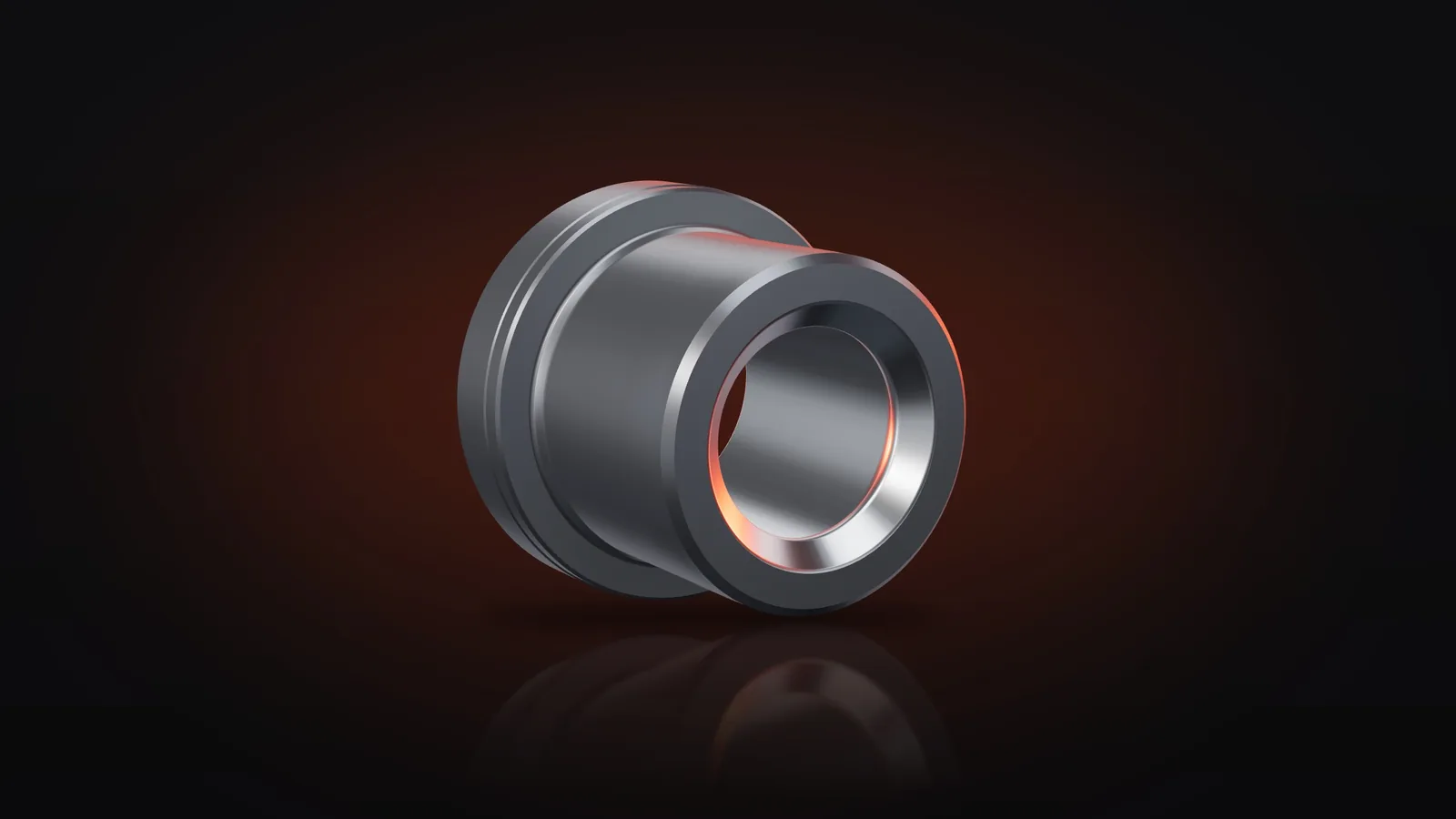 Cat 140 thrust ring, general view