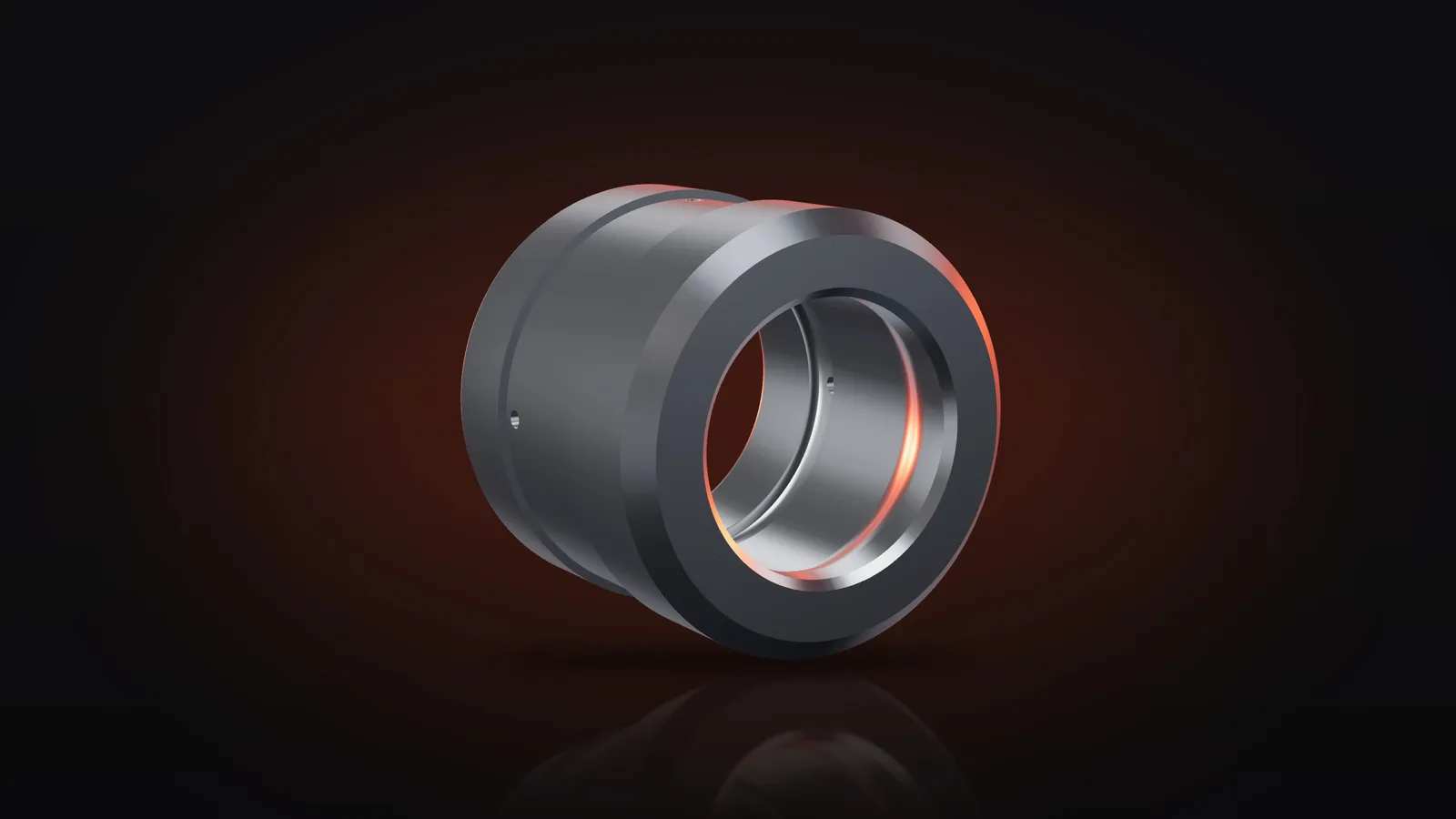 Hanwoo RHB 305V thrust ring and upper bushing (one piece), general view