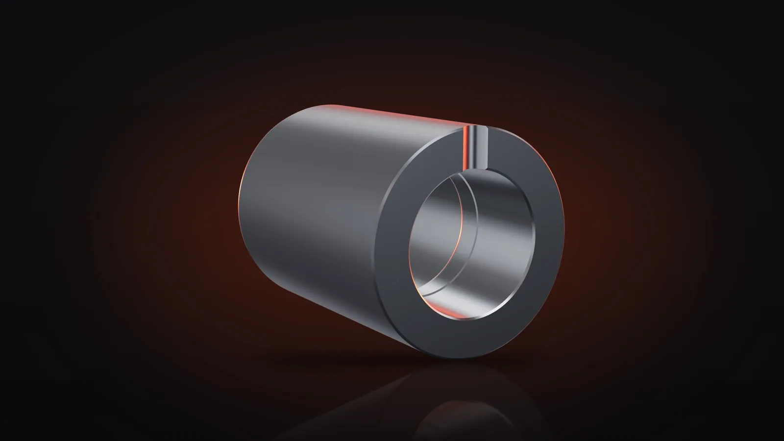 Indeco MES 621 thrust ring and upper bushing (one piece), general view