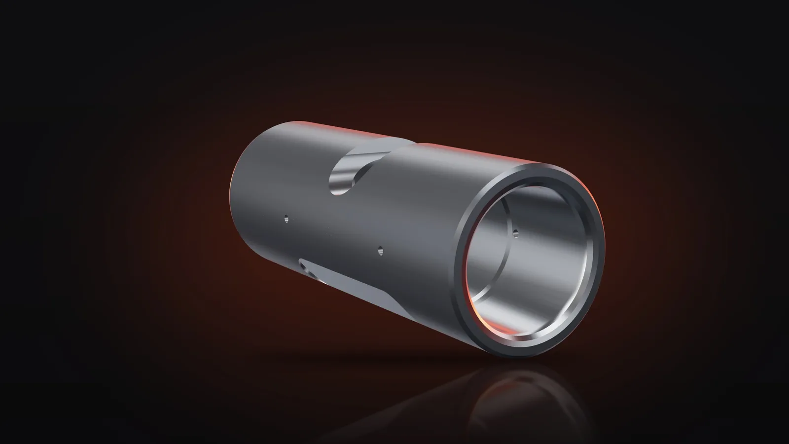 Krupp HM 190 one-piece tool, upper and thrust bushing, general view