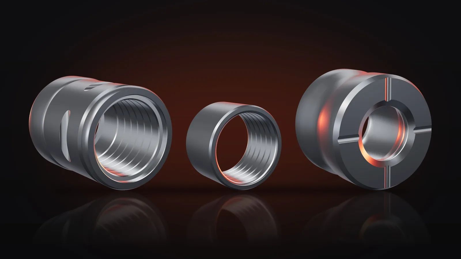 Rammer E65 bushing set, general view