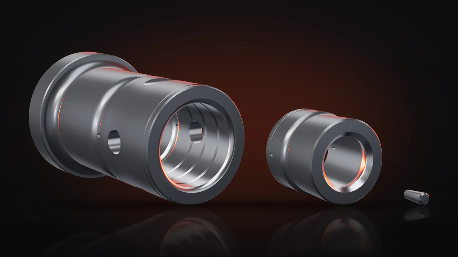 Rammer S25 bushing set, general view