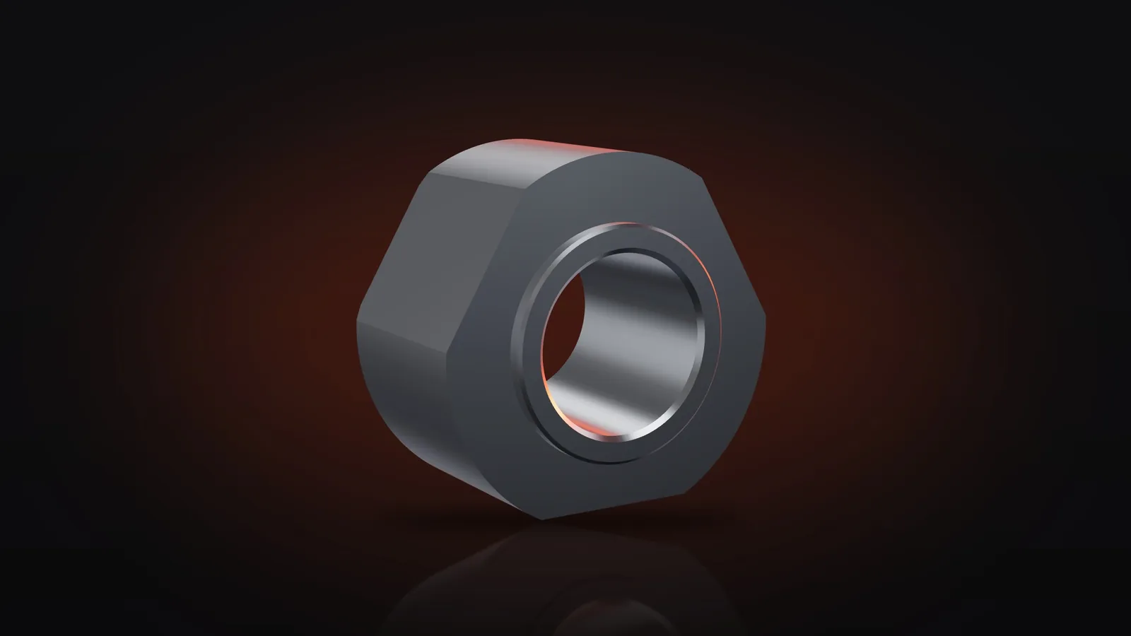 Soosan SB121 TS-P (three-lobe) through bolt lower nut, general view