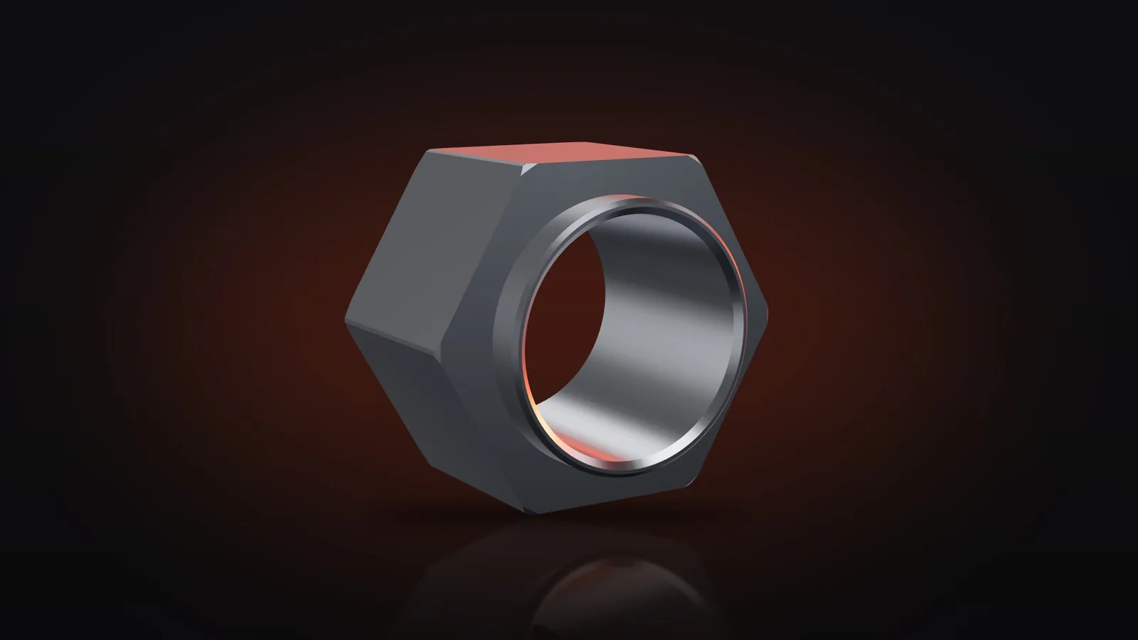 Soosan SB121 TS-P through bolt upper nut, general view
