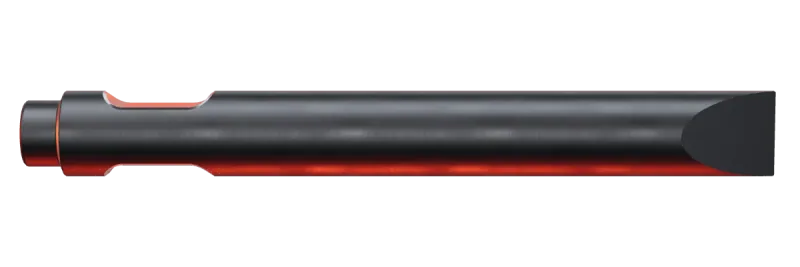 KU125-08 Chisel breaker tip, side view
