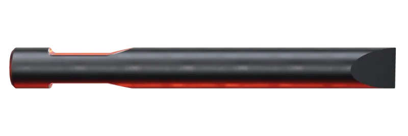Krupp HM 1800 Marathon Chisel breaker tip, side view