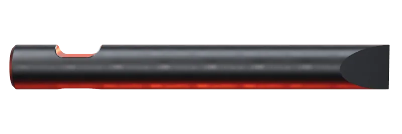 Sandvik BR 7013 Keski kırıcı ucu, yandan görünüş