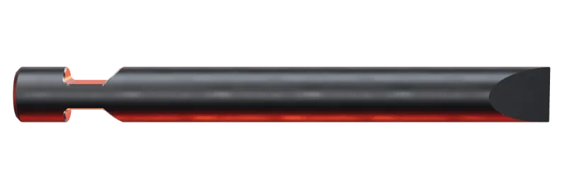 Caterpillar H 130 S Chisel breaker tip, side view