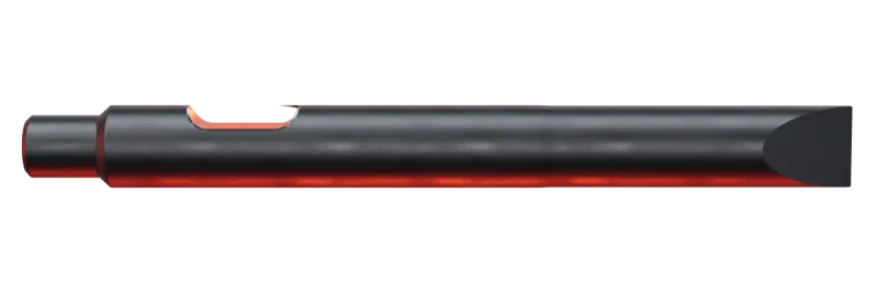 KU126-07 Chisel breaker tip, side view