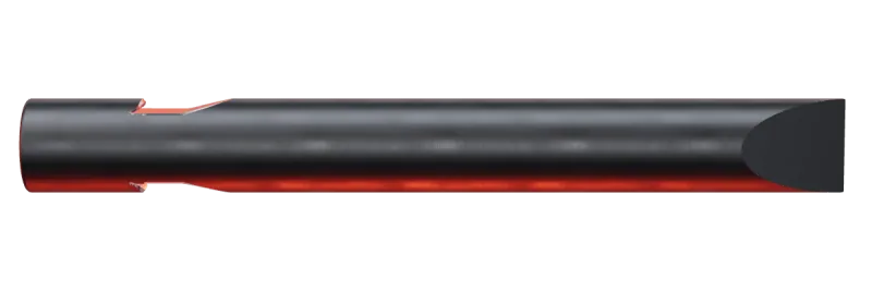 KU155-01 Keski kırıcı ucu, yandan görünüş