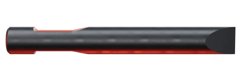 Krupp HM 2200 Marathon Chisel breaker tip, side view