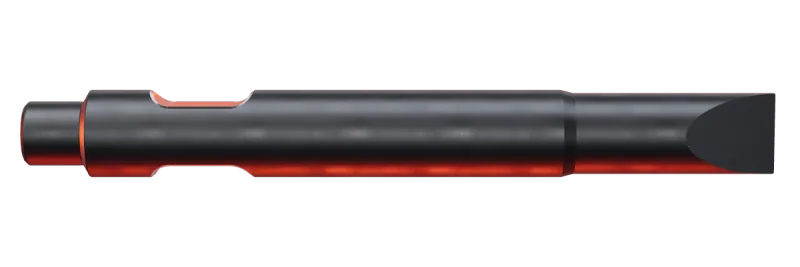 KU180-06 Chisel breaker tip, side view