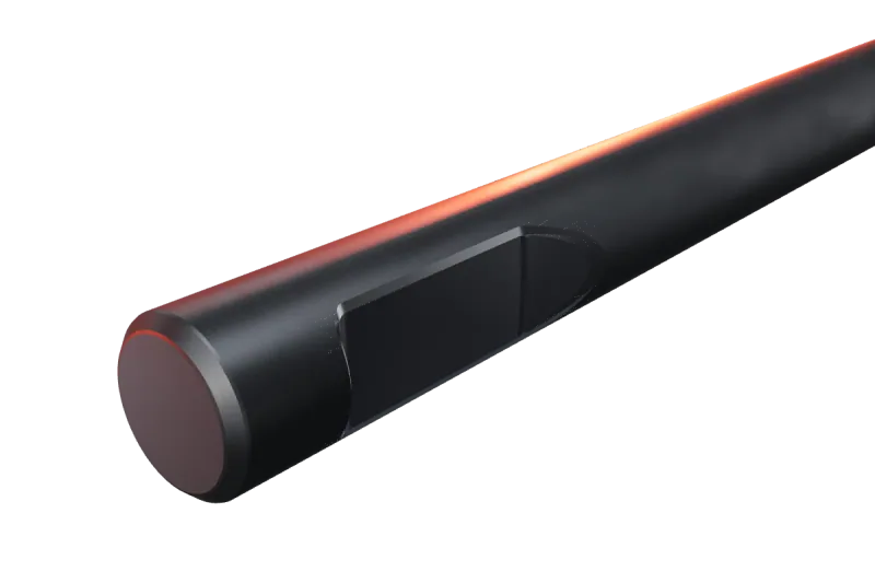 Star SH 560 kırıcı ucunun kama kanalı ve arka ucu, yakın görünüş