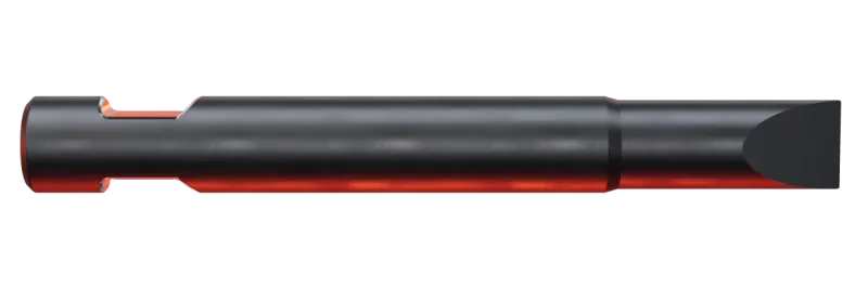 KU125-07 Chisel breaker tip, side view