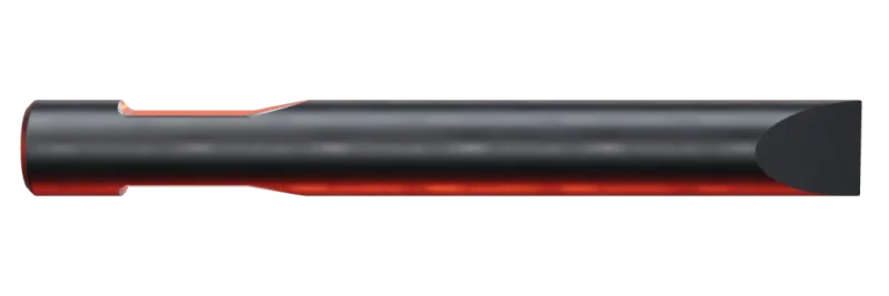 KU150-10 Keski kırıcı ucu, yandan görünüş