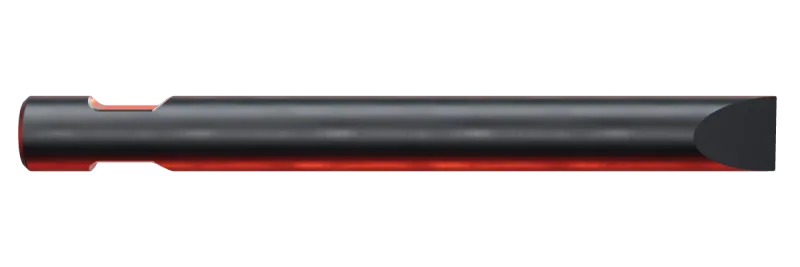 KU115-10 Keski kırıcı ucu, yandan görünüş