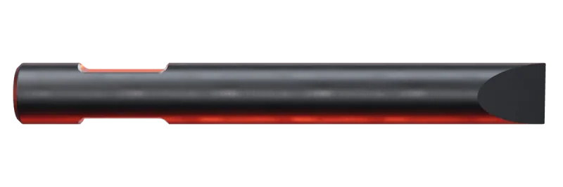 KU140-22 Chisel breaker tip, side view