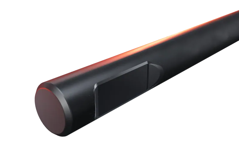 KU114-02 kırıcı ucunun kama kanalı ve arka ucu, yakın görünüş