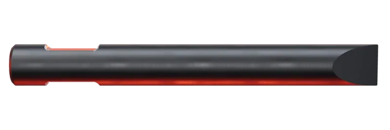 KU105-07 Chisel breaker tip, side view