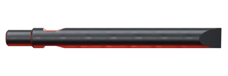 Montabert V 55 Chisel breaker tip, side view