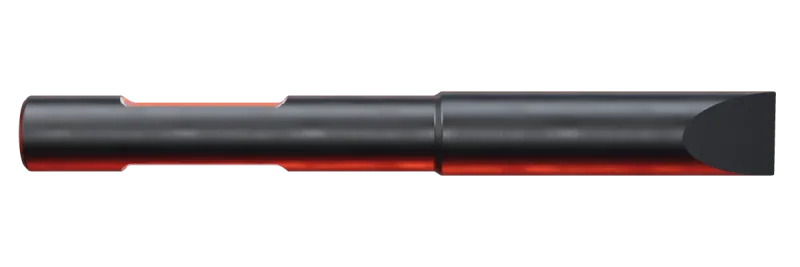 KU126-01 Chisel breaker tip, side view