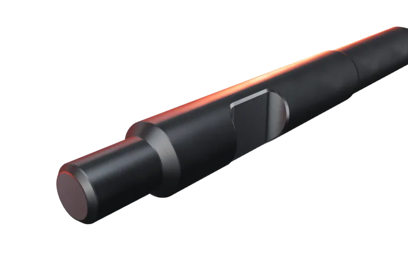 KU136-04 kırıcı ucunun kama kanalı ve arka ucu, yakın görünüş